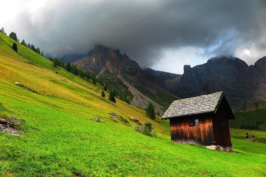 La Casa! Villa Vigo di Fassa Bagian luar foto
